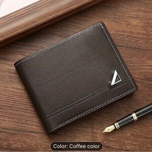 Amazon Brown faux leather wallet